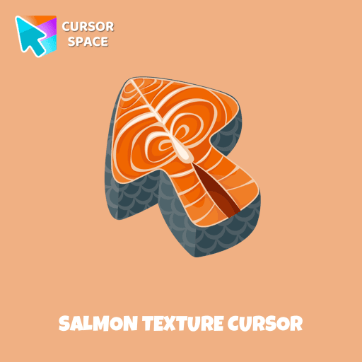 Salmon Texture cursor